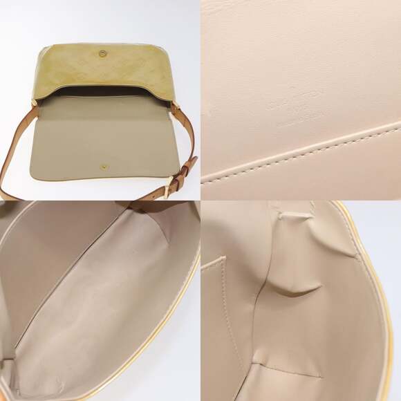 LOUIS VUITTON Monogram Vernis Thompson Street Bag Beige M91301 - Picture 11 of 12